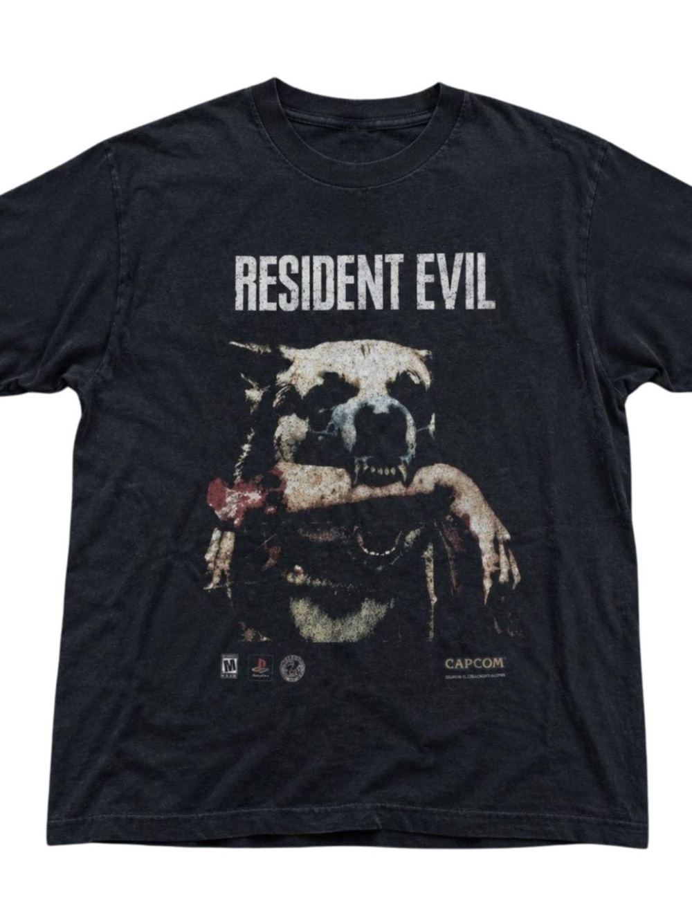 Gildan Black Resident Evil Graphic Tee, Horror shirt